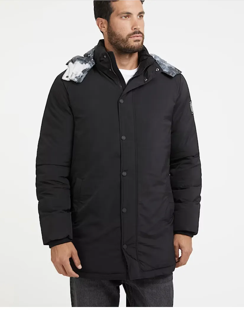 Parka Guess Uomo stretch M3BL22WFUB0-JBLK