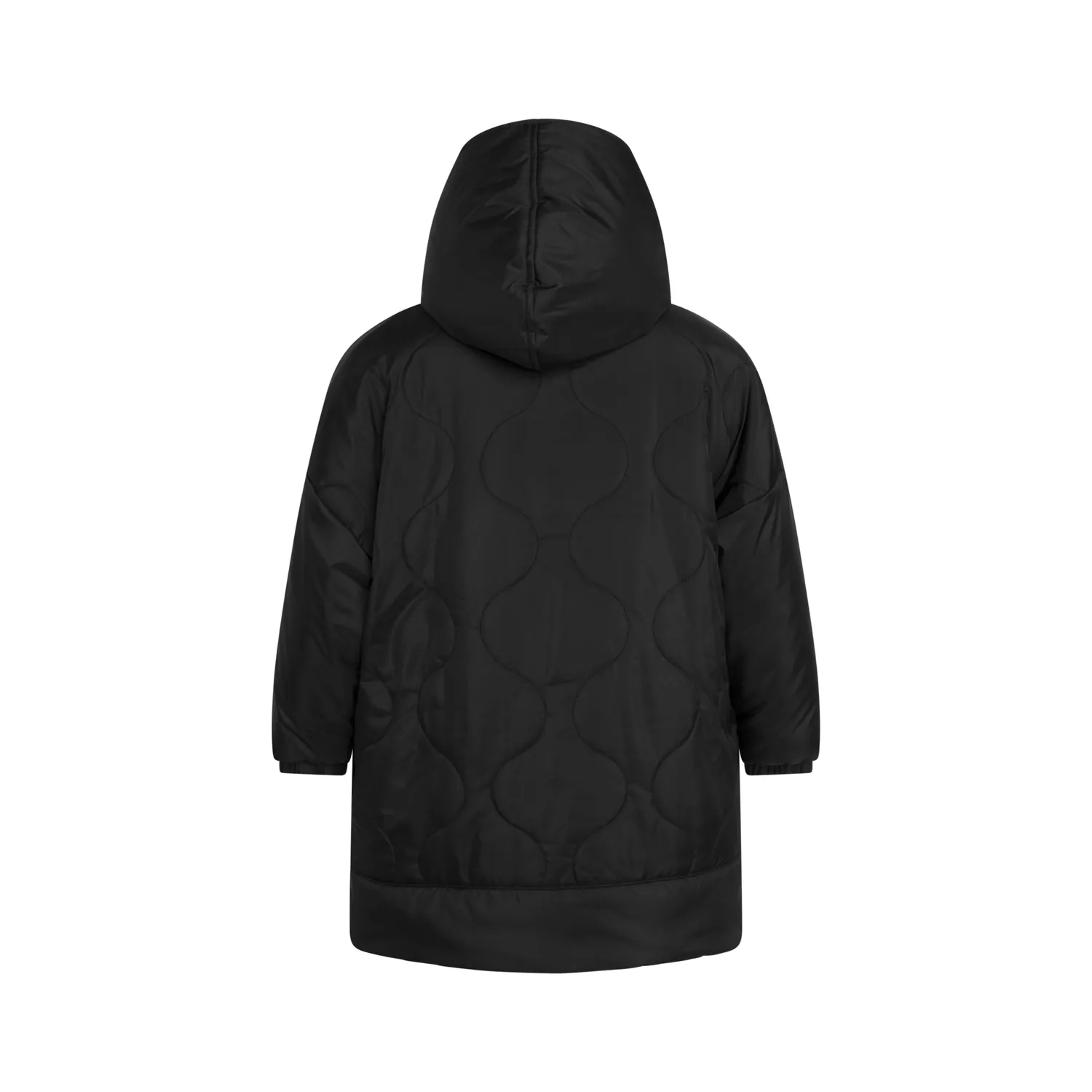 Parka Reversibile Nero Bambina E Teenager