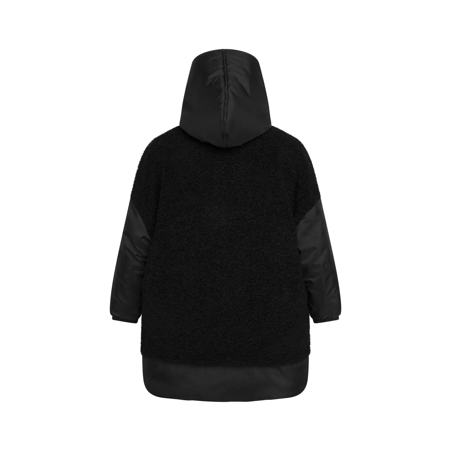 Parka Reversibile Nero Bambina E Teenager