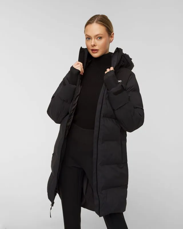 Parka trapuntato nero da donna POC W's Loft