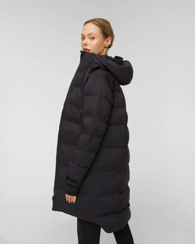 Parka trapuntato nero da donna POC W's Loft