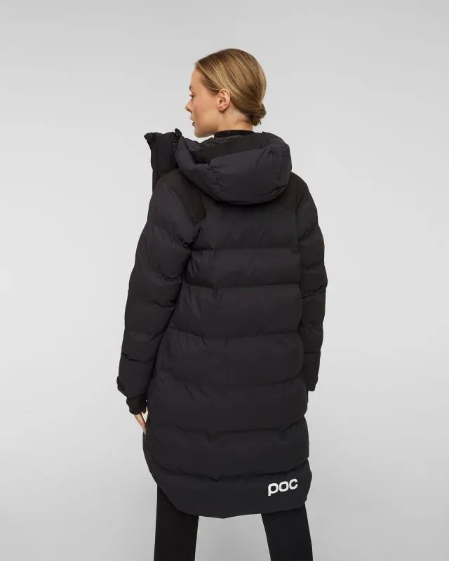 Parka trapuntato nero da donna POC W's Loft