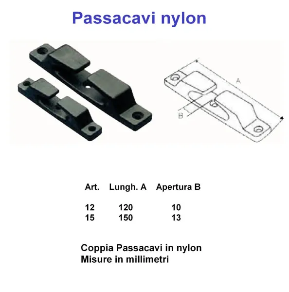 PASSACAVI IN NYLON
