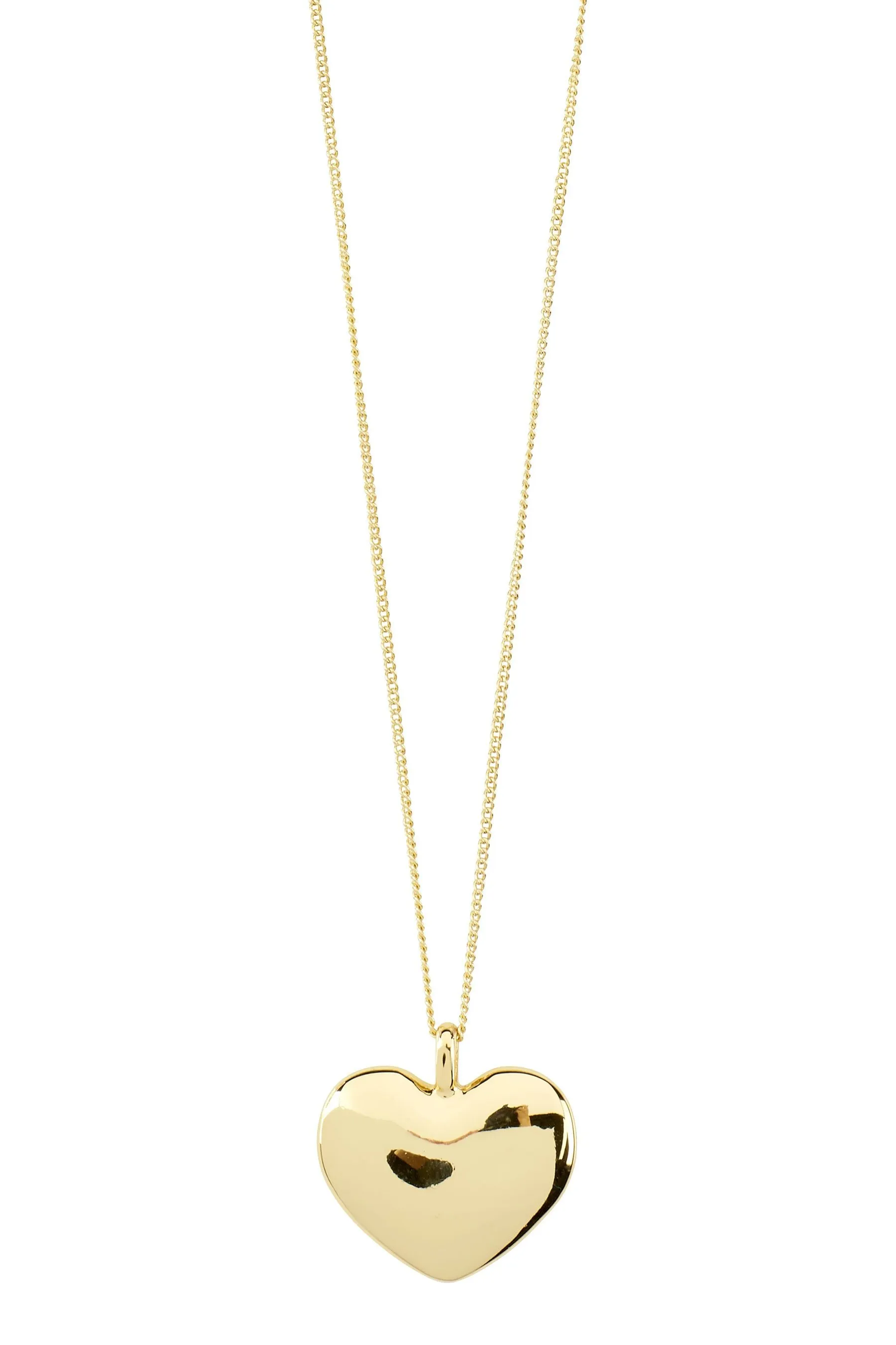 PILGRIM - Sophia - Collana con cuore grande in tessuto riciclato