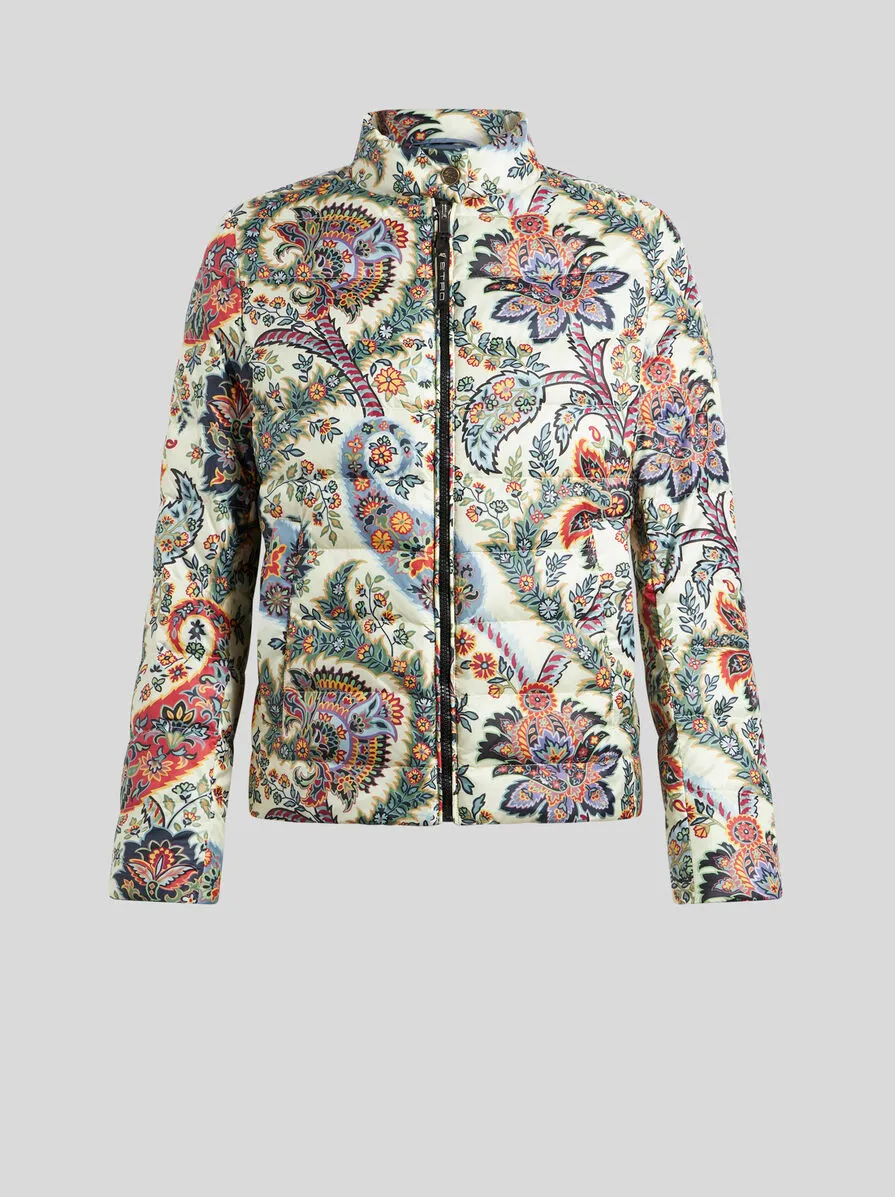 PIUMINO IN NYLON STAMPATO