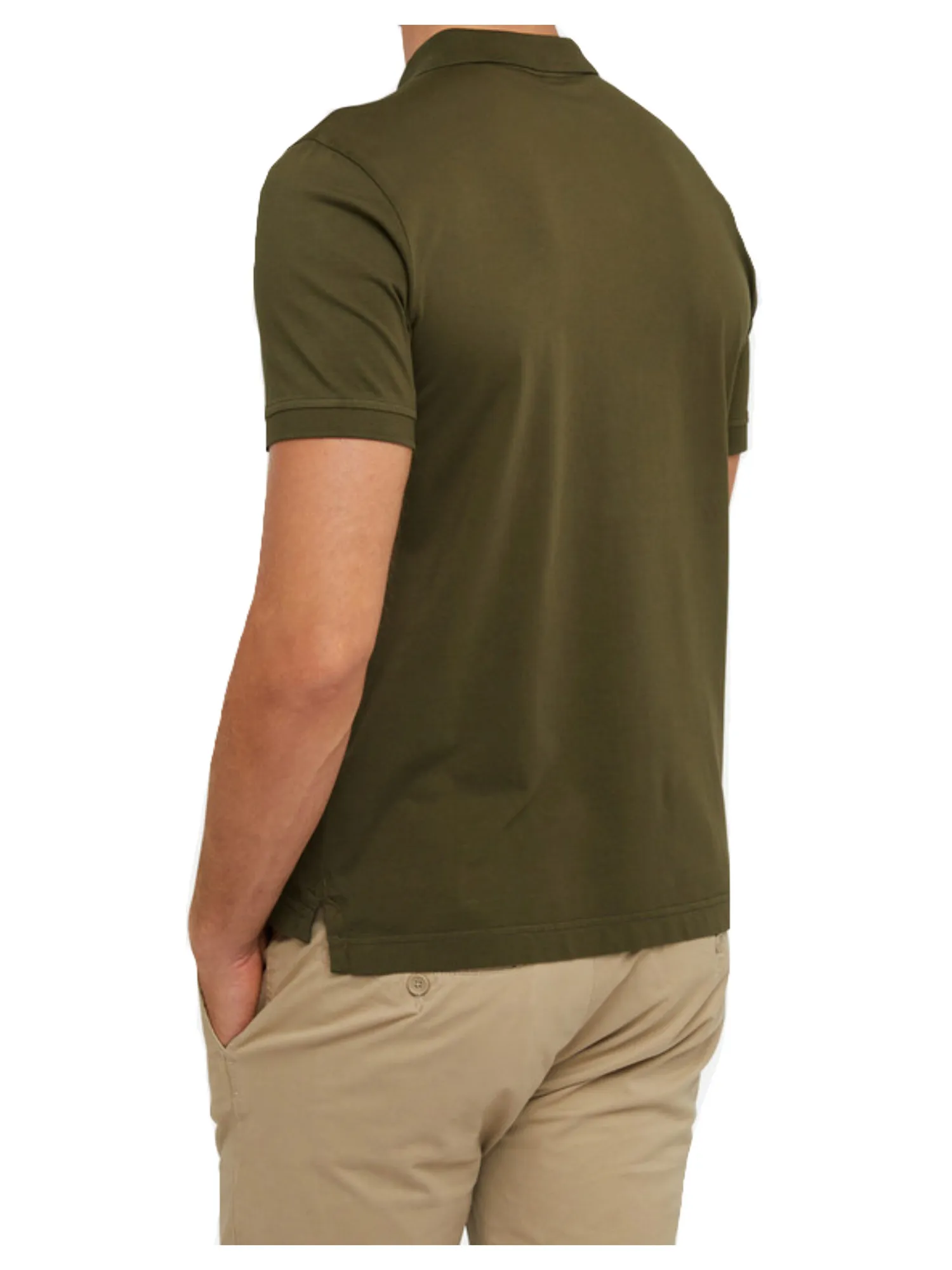 Polo a maniche corte Geox Jersey da uomo verde