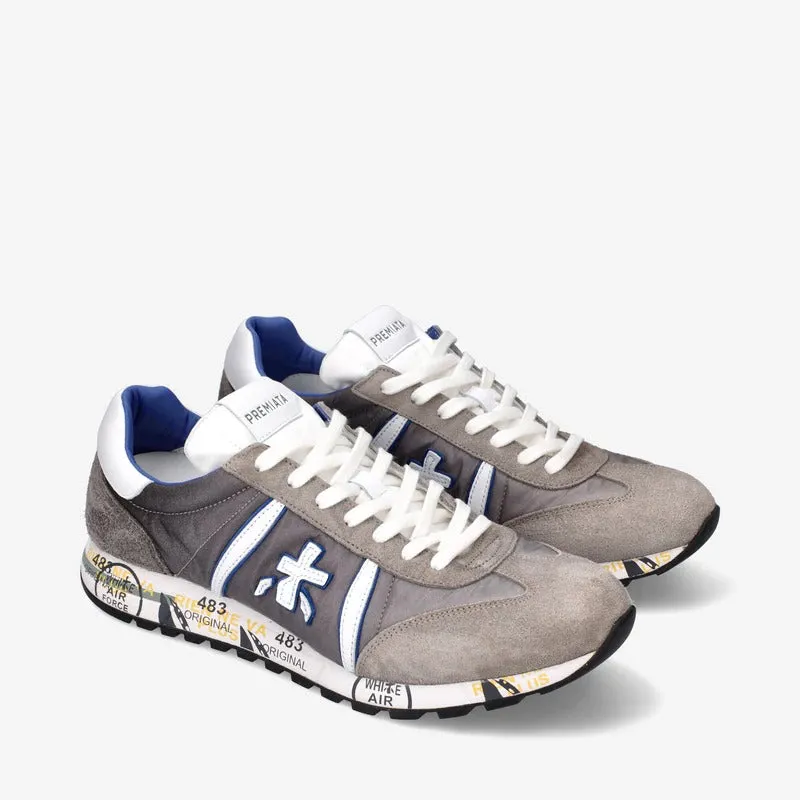 Premiata Lucy Grigio Blu Bianco  LUC05643 VAR 5643