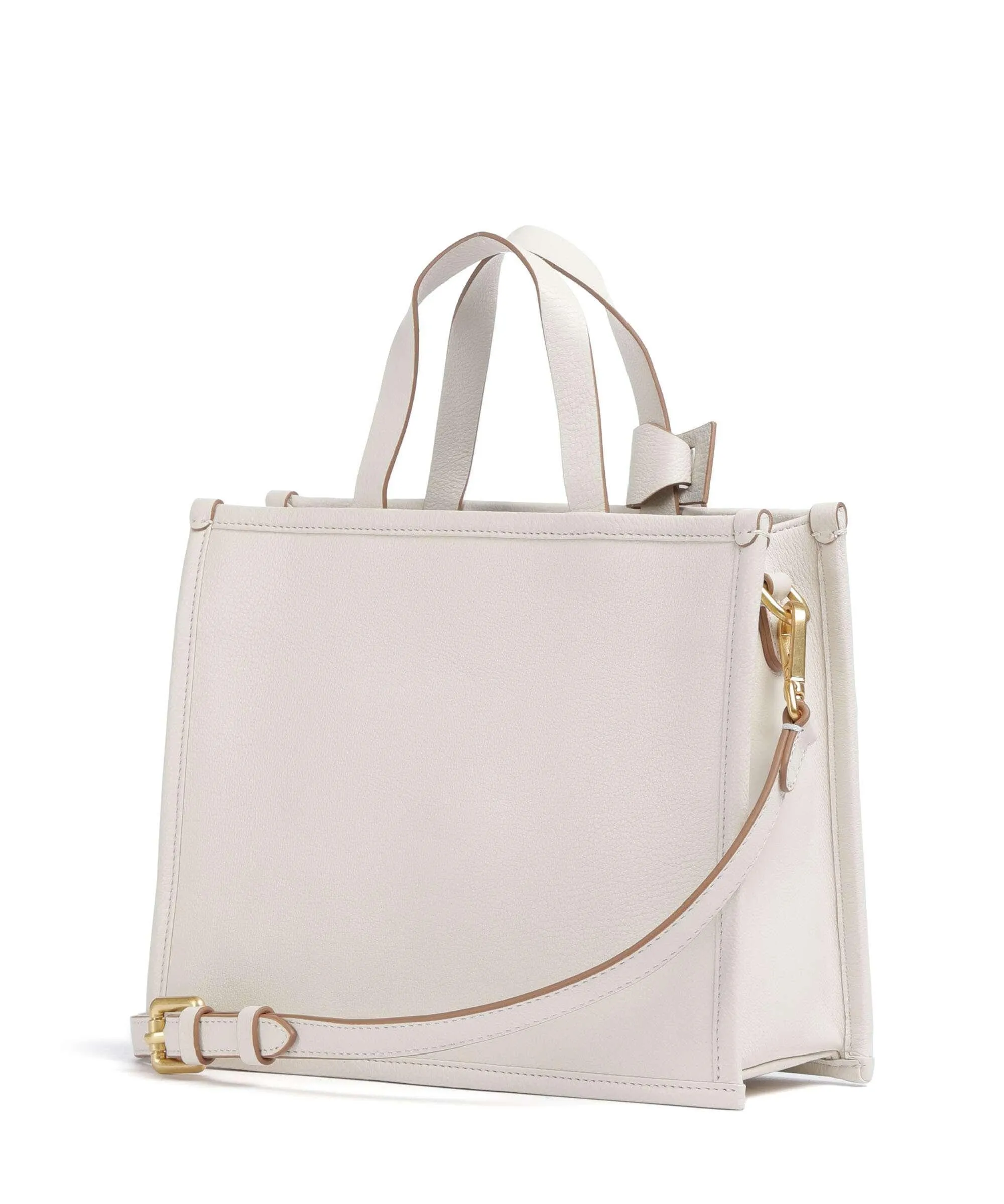  Radley London Autumn Editions Borsa a mano pelle di vacchetta grana avorio  