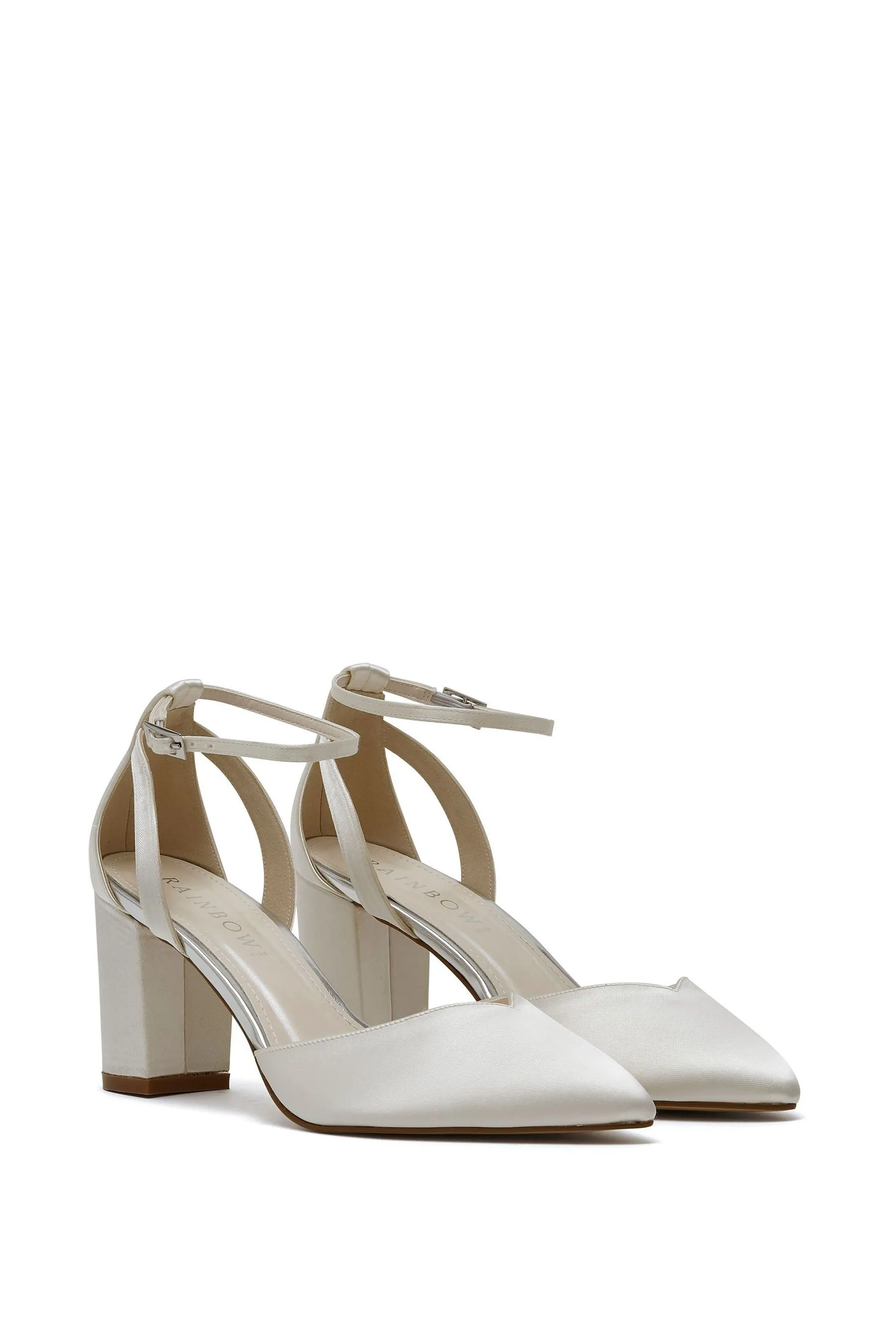 Rainbow Club - Bella Vestibilità ampia - Satin Scarpe per matrimonio avorio