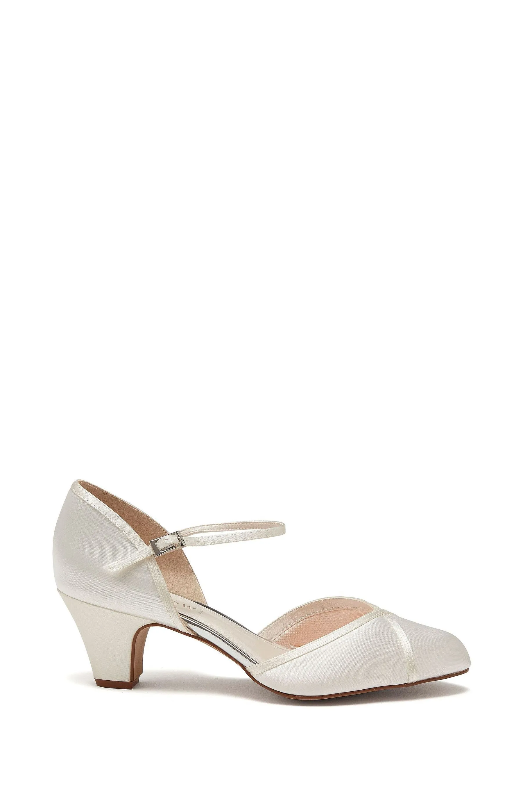 Rainbow Club - Shirley - Satin Scarpe da sposa con logo ampio