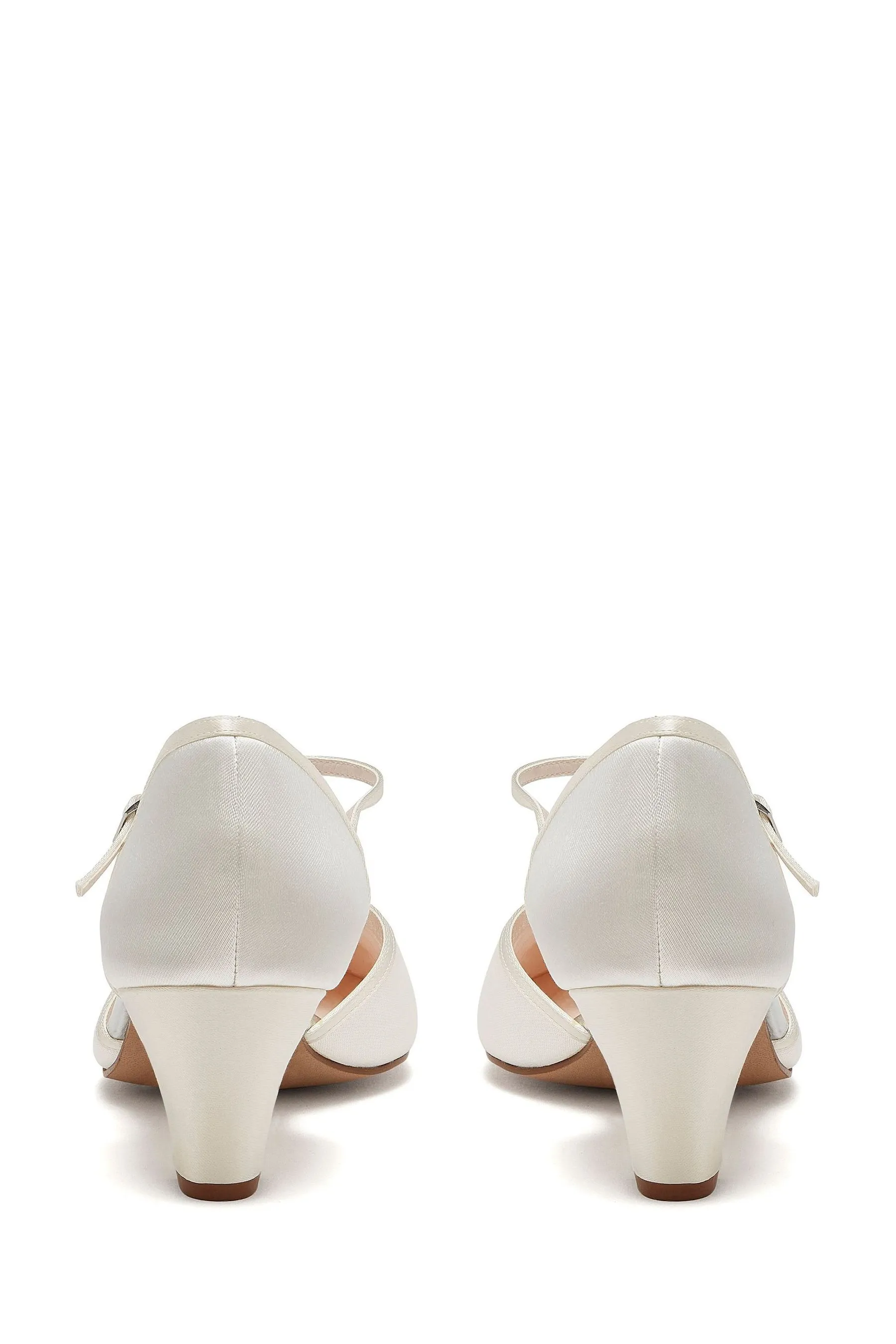 Rainbow Club - Shirley - Satin Scarpe da sposa con logo ampio