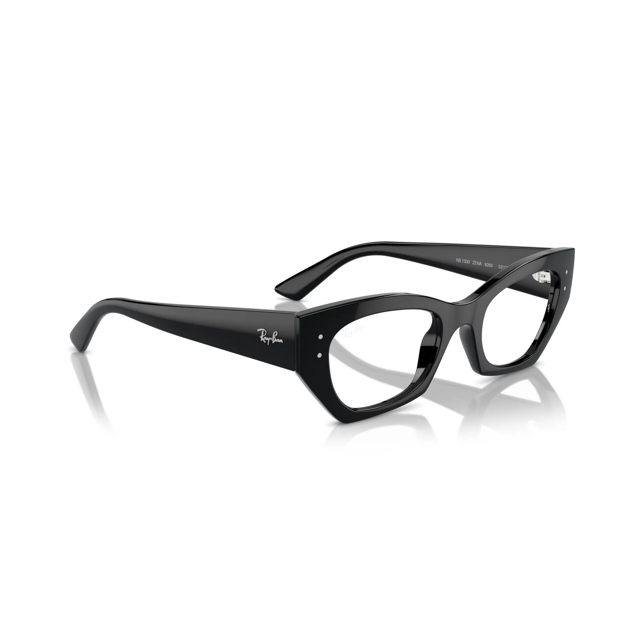   Ray-Ban RX 7330 Zena 8260 Nero | Occhiale Da Vista Unisex 