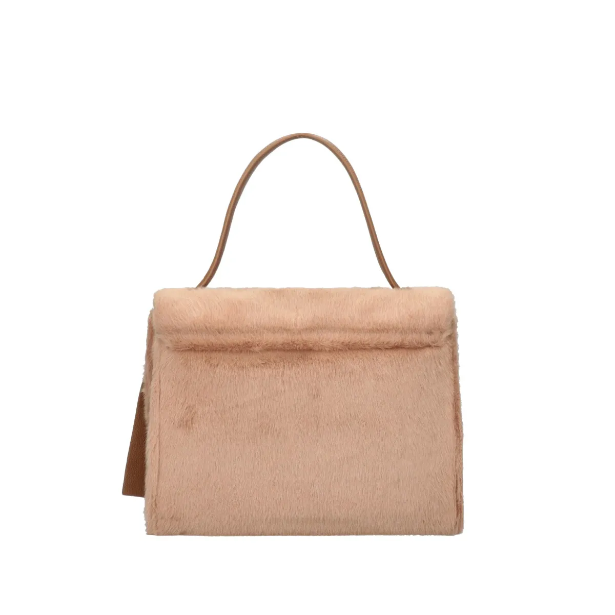 REBELLE Borsa a mano con tracolla pelosa CLIO SATCHEL SOFTLY FUR