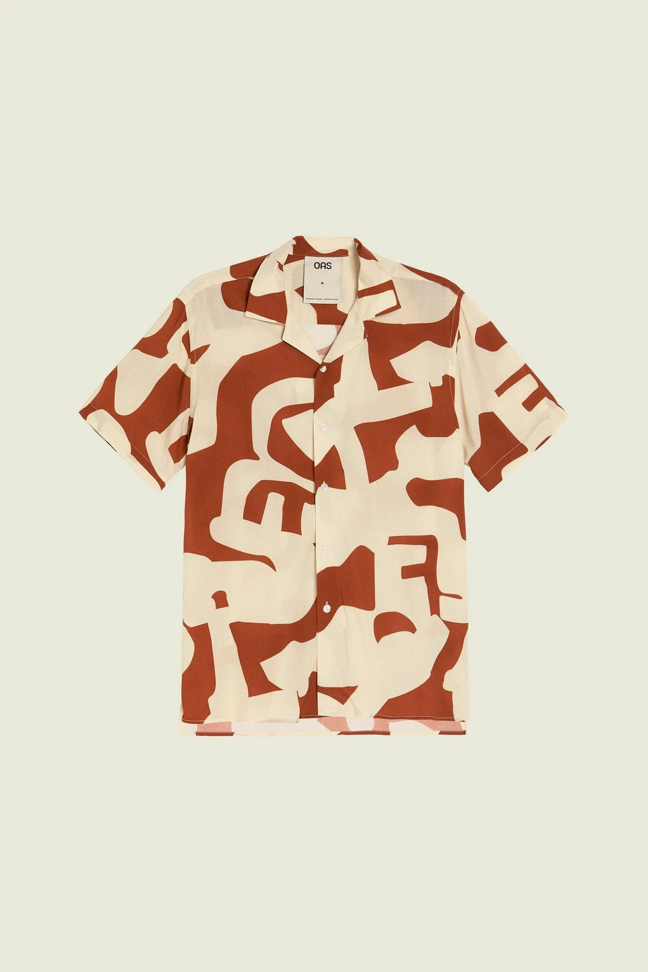 Russet Puzzlotec Viscose Shirt