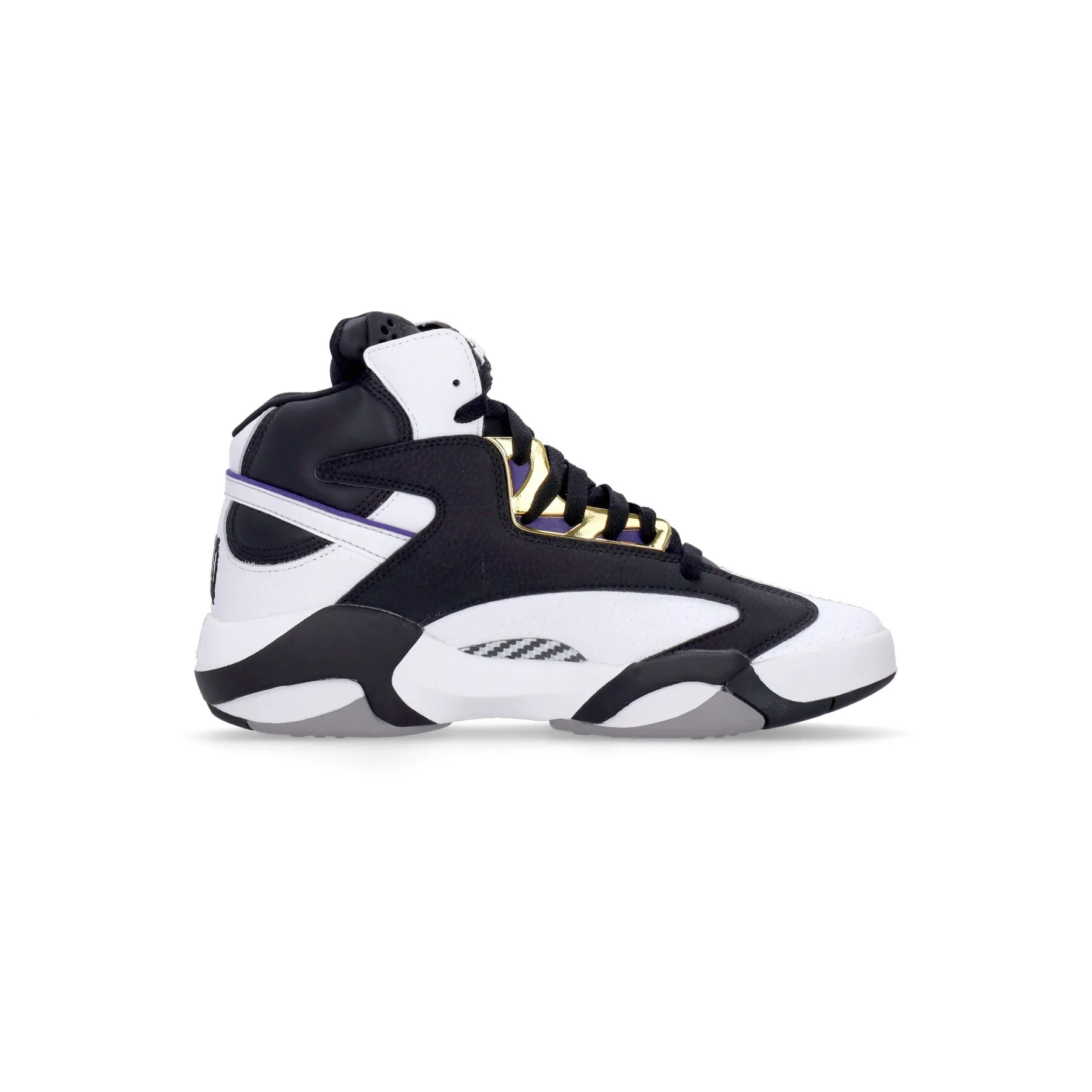 Scarpa Basket Uomo Shaq Attaq White/core Black/gold Metallic