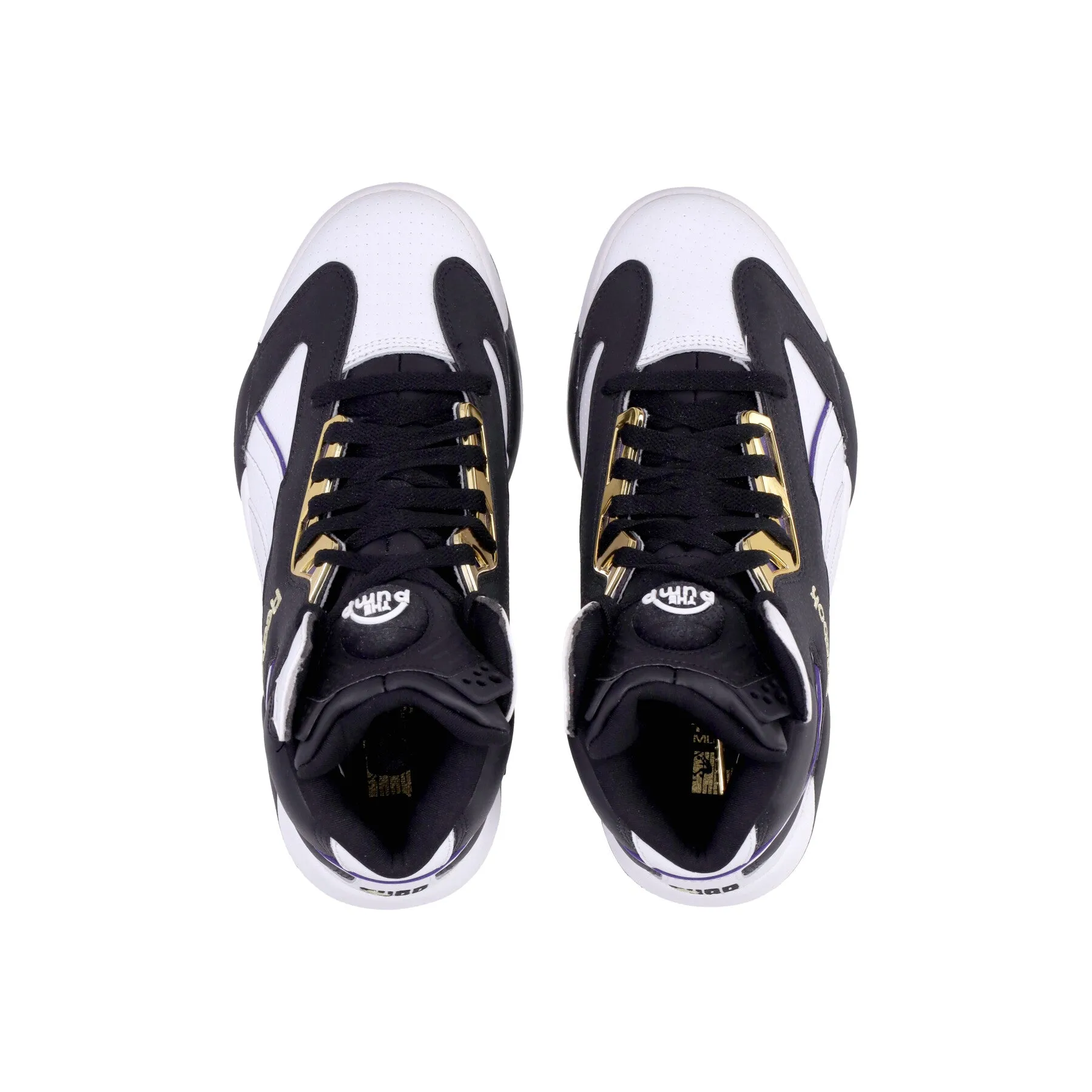 Scarpa Basket Uomo Shaq Attaq White/core Black/gold Metallic