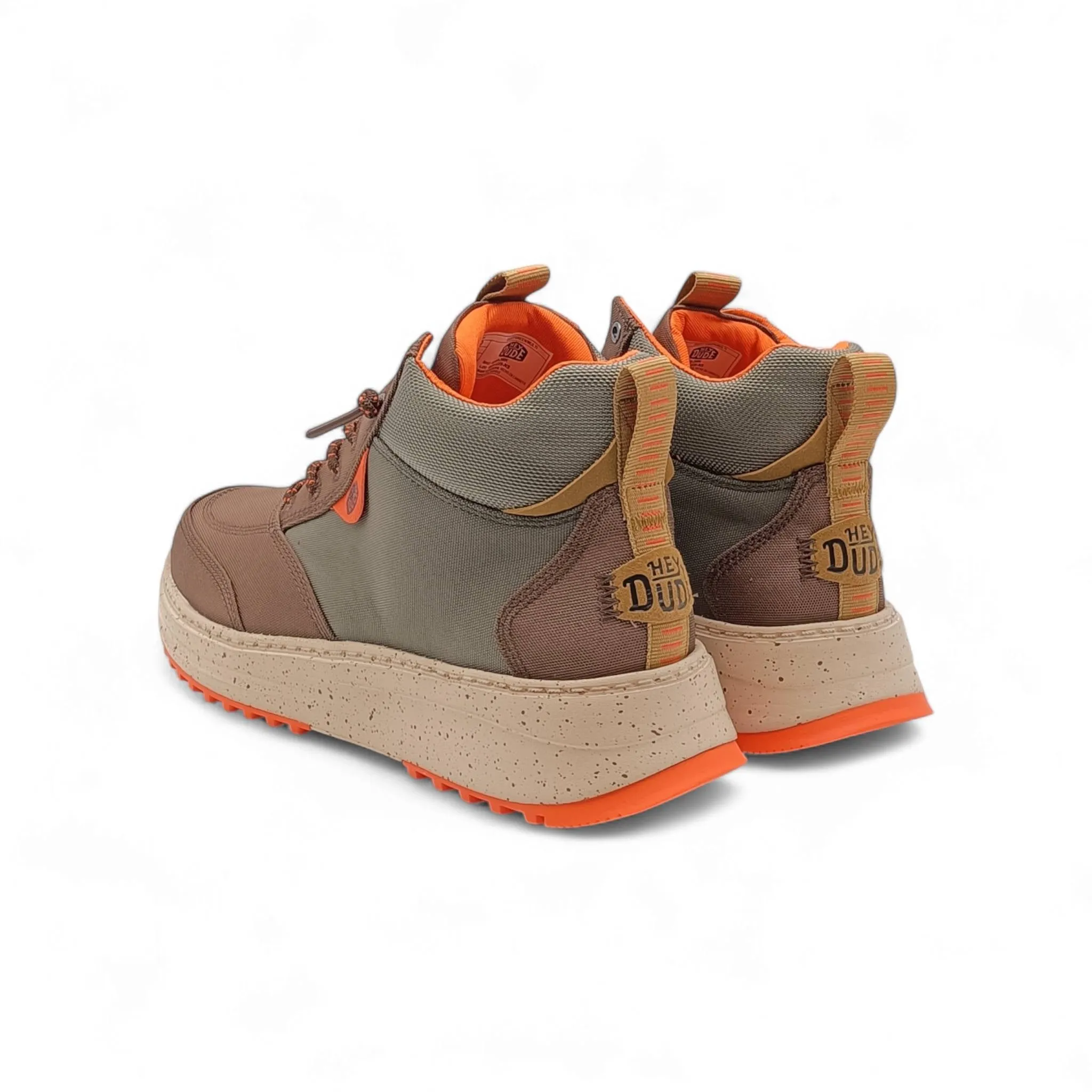 Scarpa Uomo Hey Dude 42058-3WK  Dusty Green Multi Tahoe Nylon