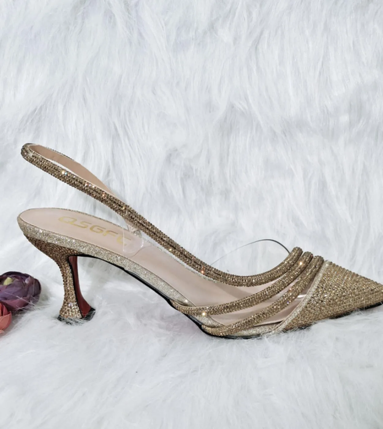 Scarpe da donna Rainbow Stiletto Scarpe con tacco arcobaleno Scarpe da donna Borsa con tacco a punta 2023