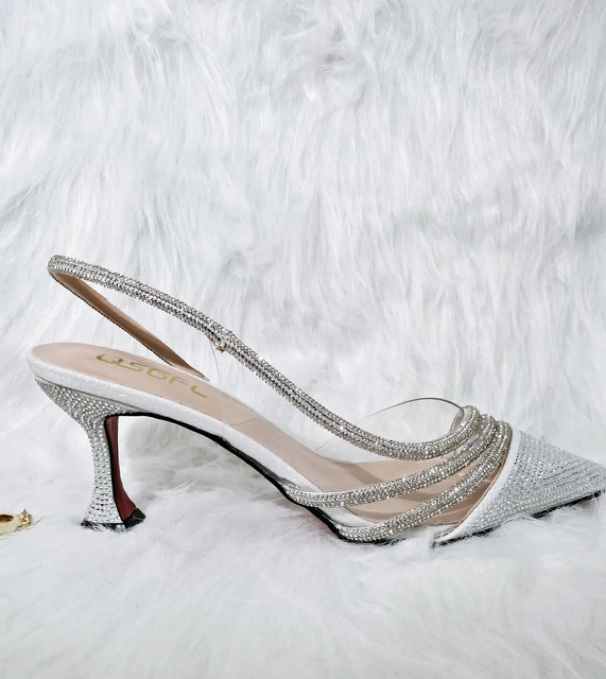 Scarpe da donna Rainbow Stiletto Scarpe con tacco arcobaleno Scarpe da donna Borsa con tacco a punta 2023