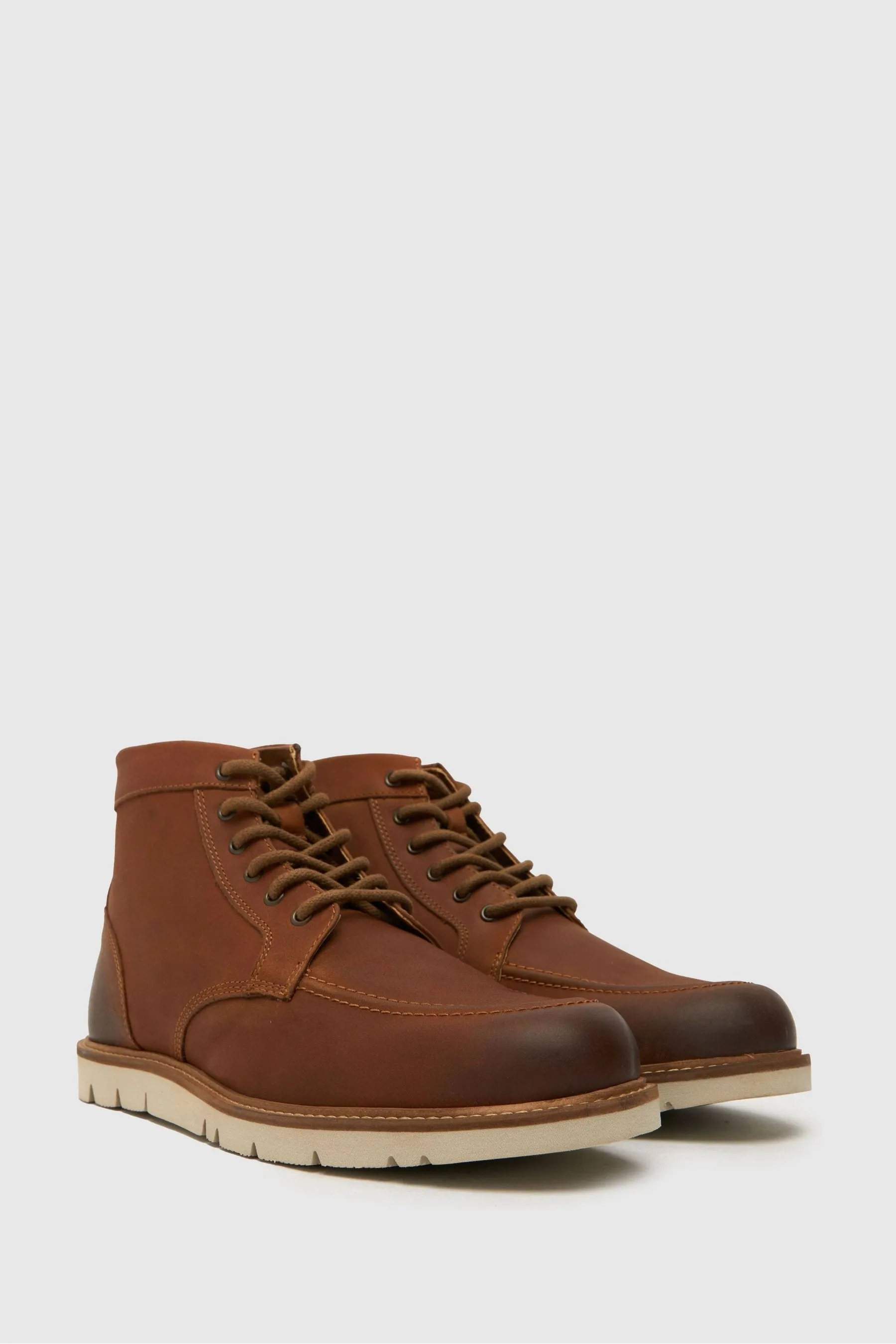 Schuh - Daxton - Marrone - Stivali a mocassino