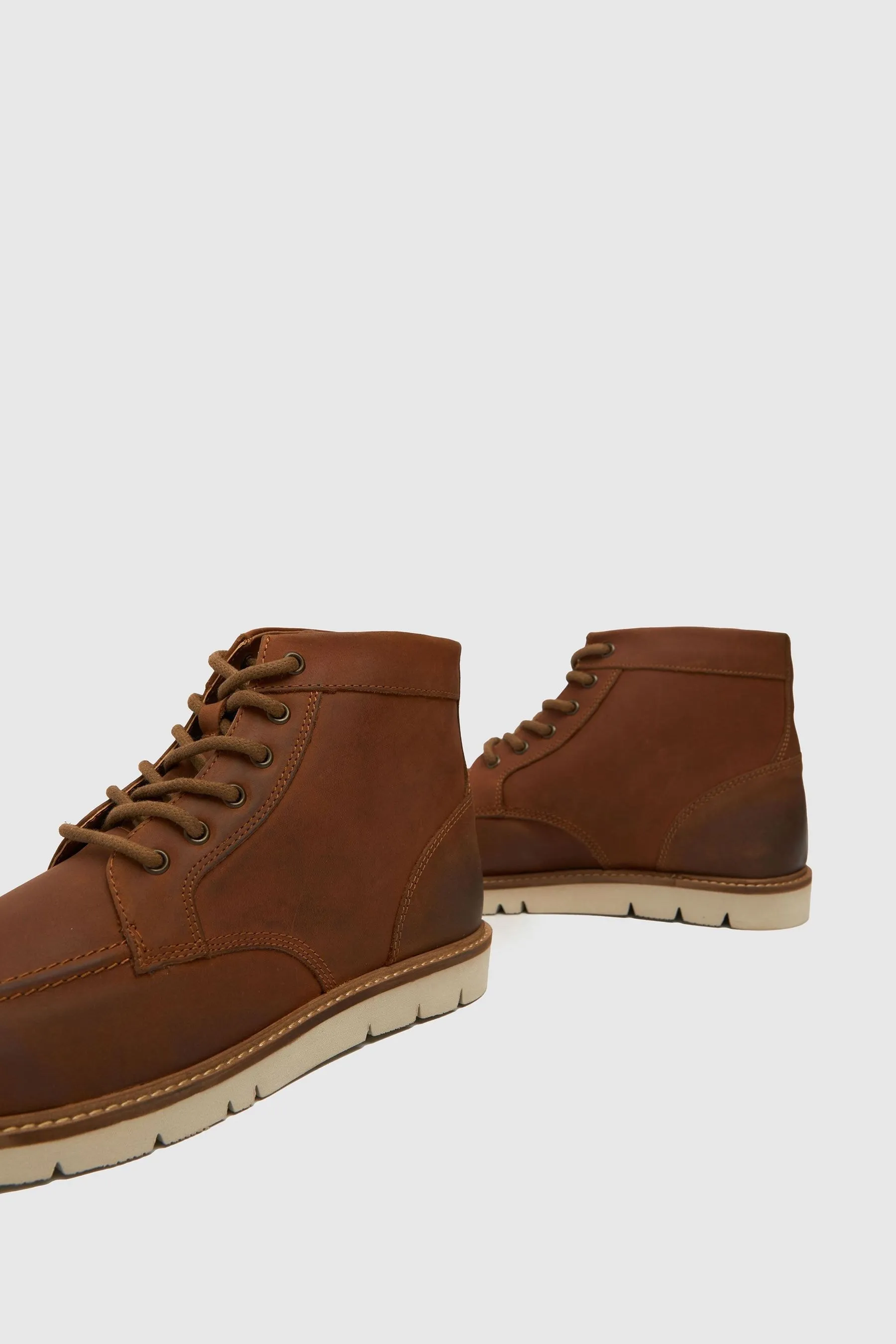 Schuh - Daxton - Marrone - Stivali a mocassino