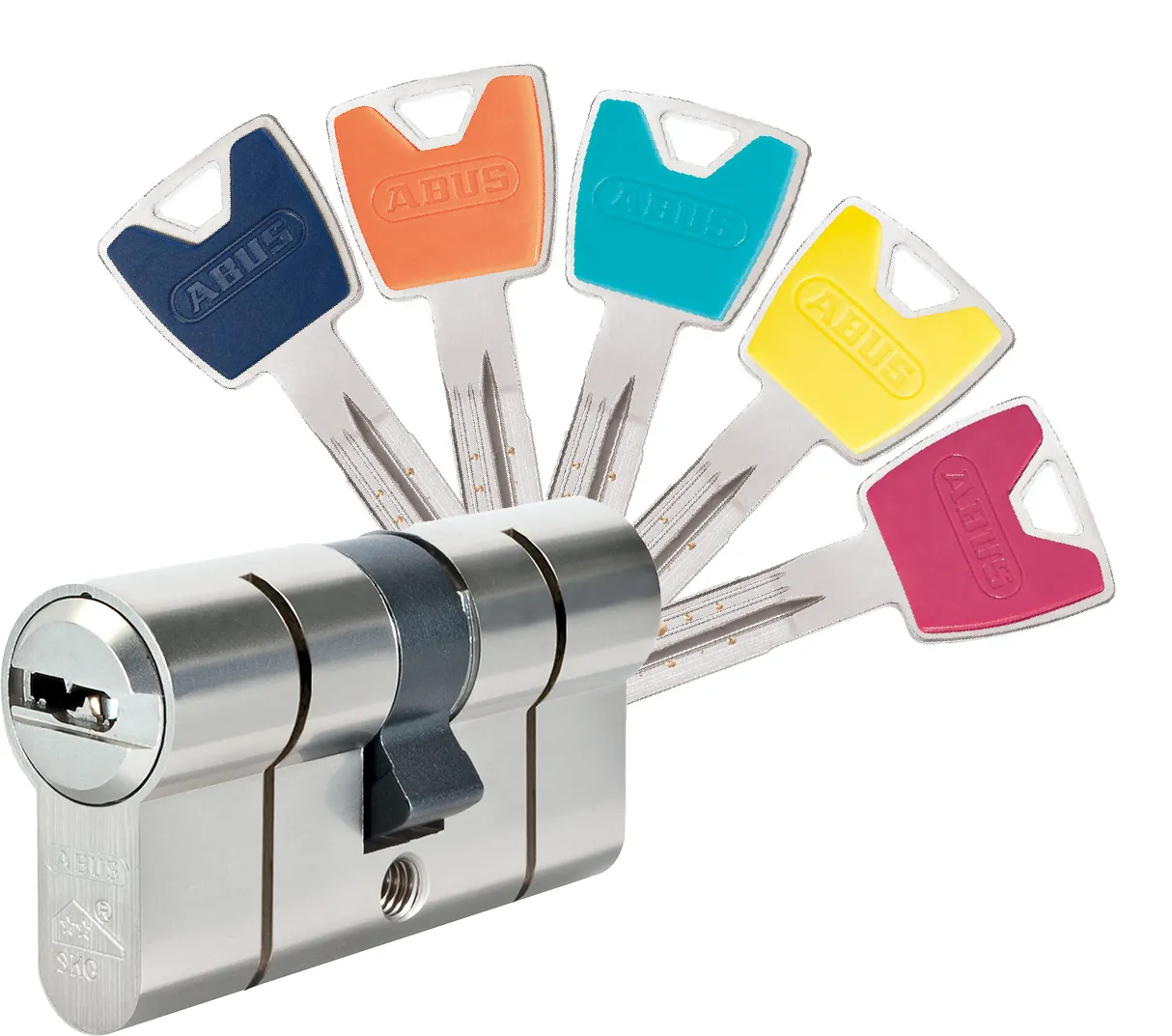 Semi cilindro ABUS P12RPS452/X01/ABUS/30/10/SKG2/5 Clés Presa, 45229