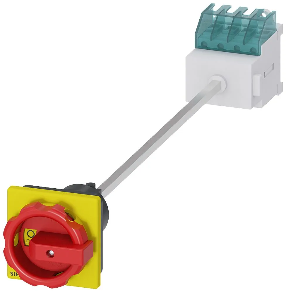 Sezionatore con interruttore Siemens 3LD2013-0TK53, corrente max 16A Integrato, 3, fusibile Misura 1 SENTRON 3LD