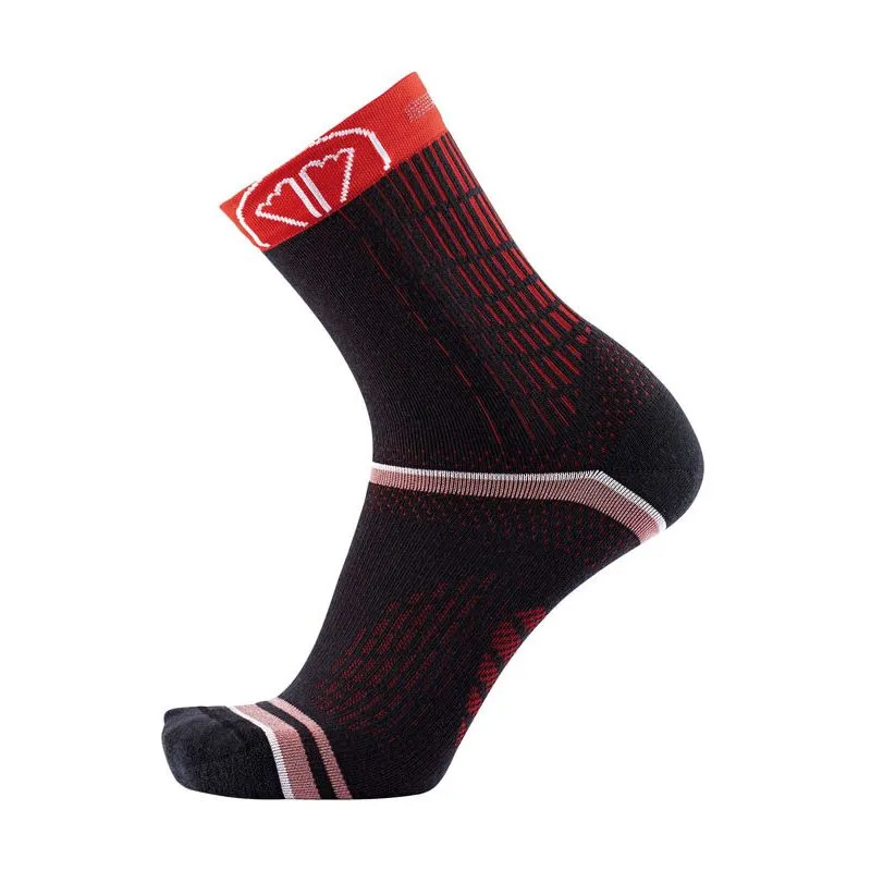 SIDAS Calzini WINTER RUN (nero/rosso)