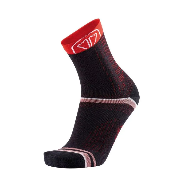 SIDAS Calzini WINTER RUN (nero/rosso)
