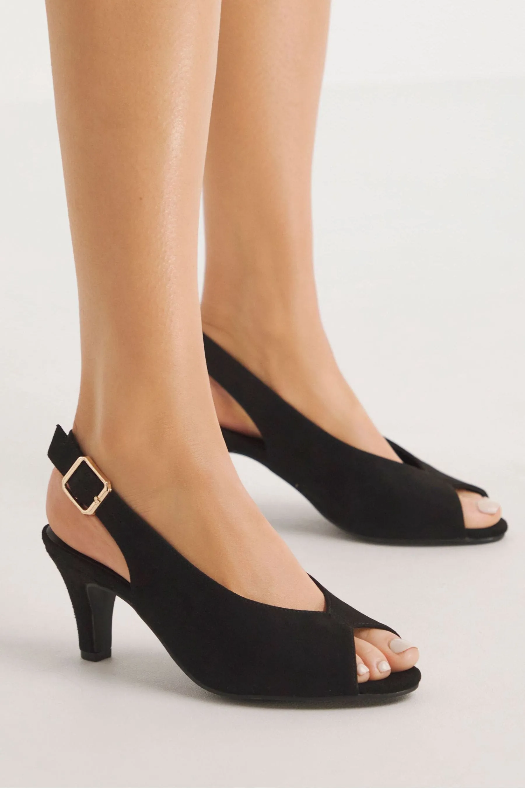 Simply Be - Scarpe con tacco e punta aperta