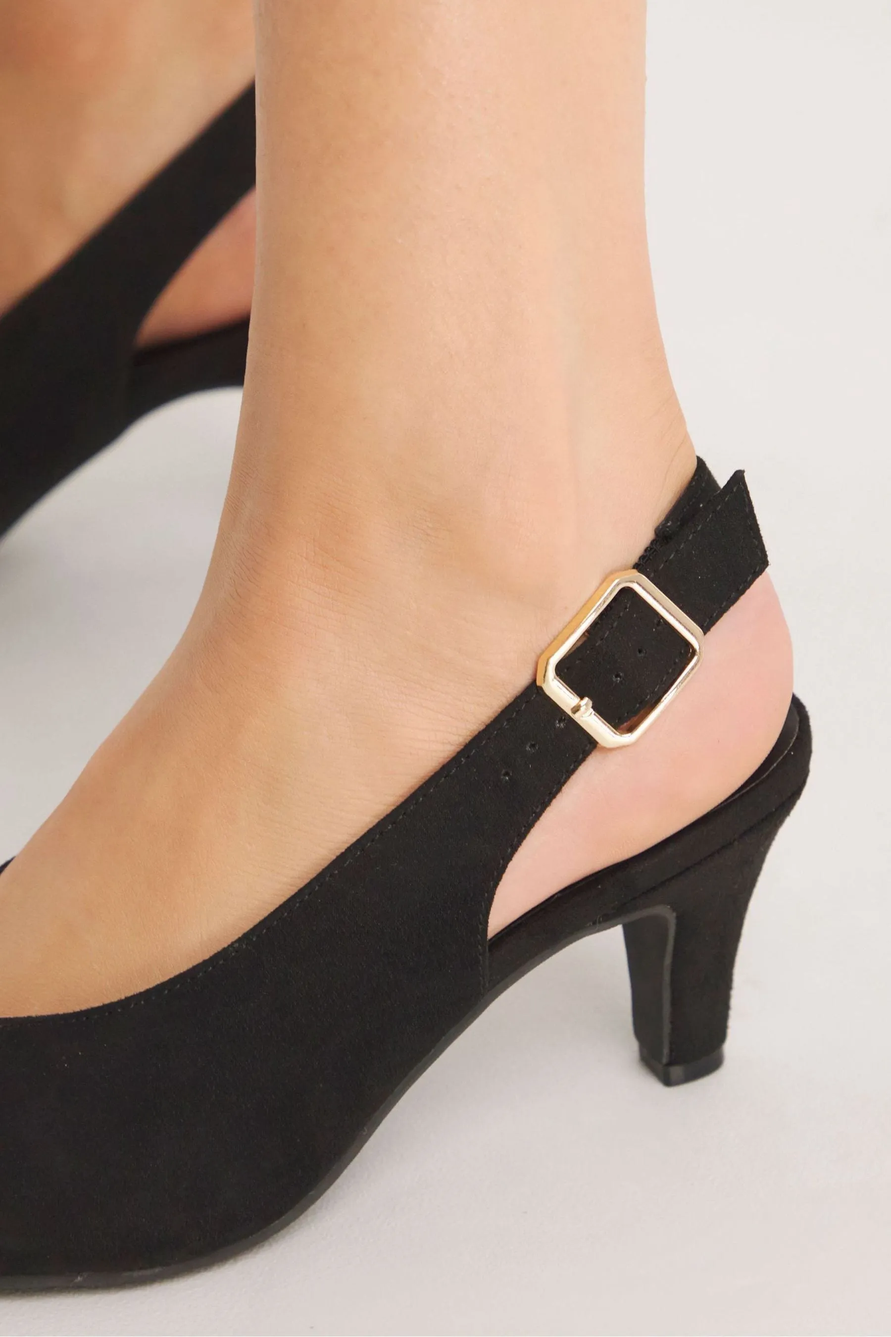 Simply Be - Scarpe con tacco e punta aperta
