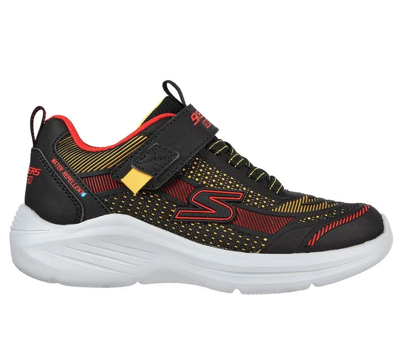 Skechers scarpa da ginnastica da bambino Hyper Blitz Hydro Tronix 403861L/BKRD nero rosso
