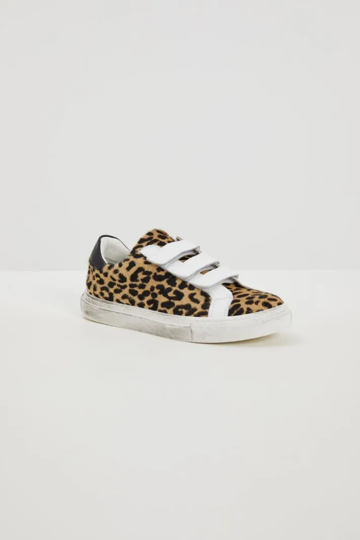 Sneakers in cavallino