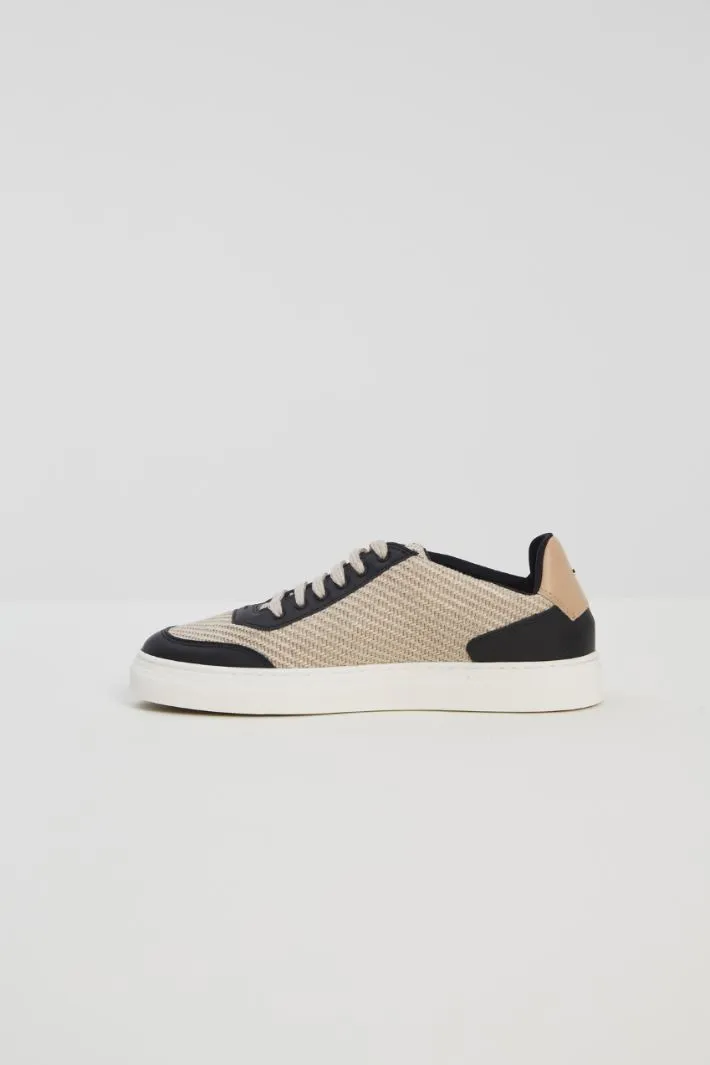 Sneakers in cordino di cotone