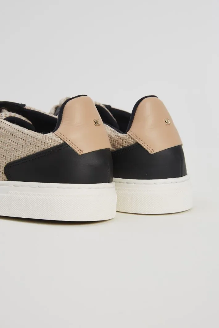 Sneakers in cordino di cotone
