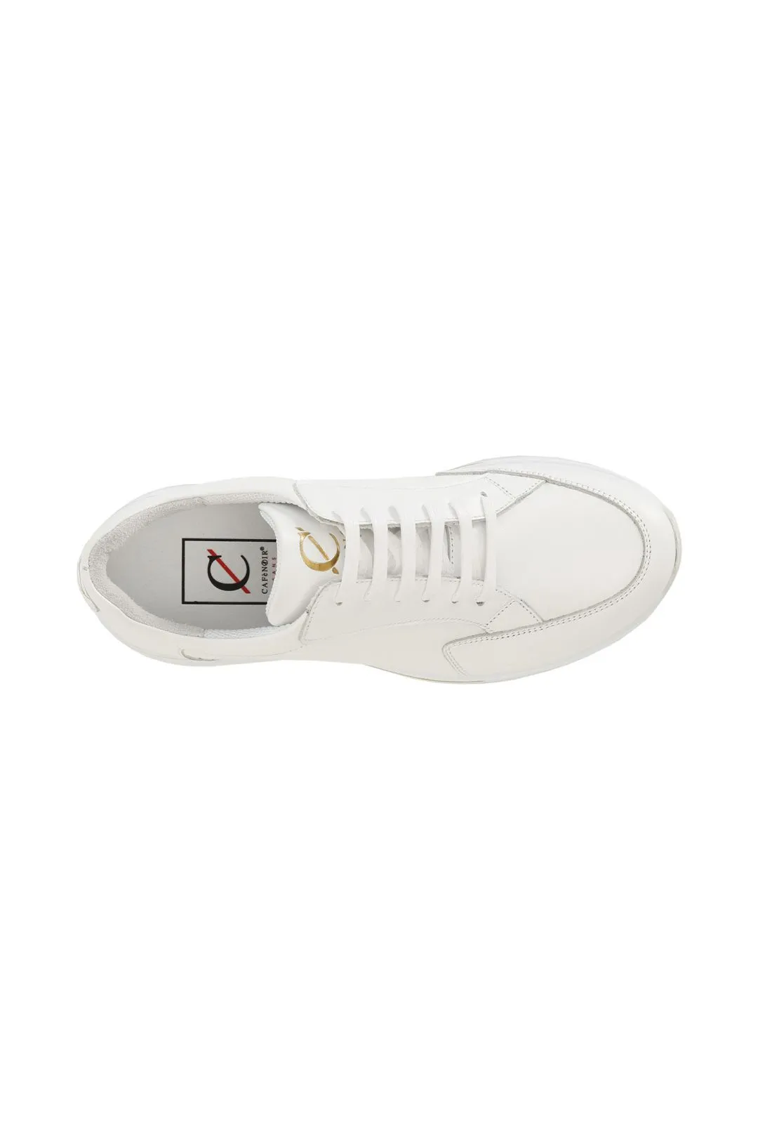 sneakers in pelle bianco