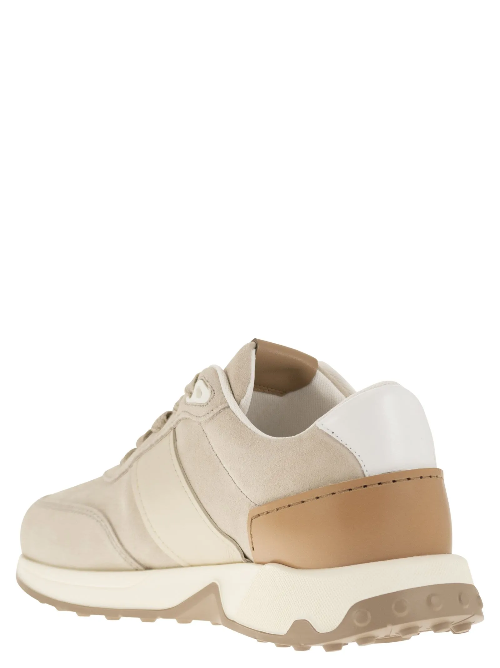 Sneakers in Pelle Scamosciata