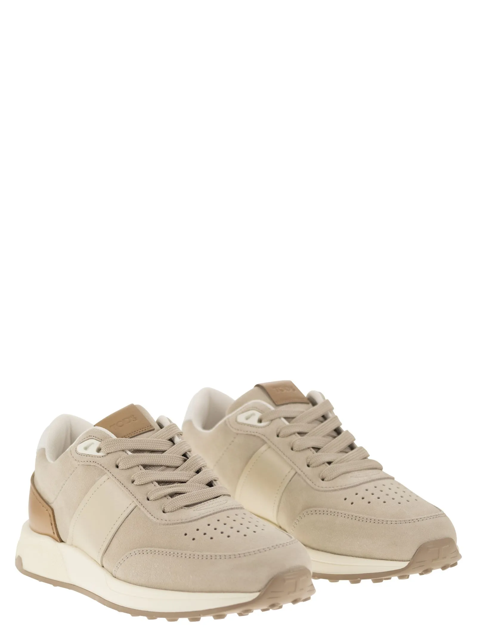 Sneakers in Pelle Scamosciata