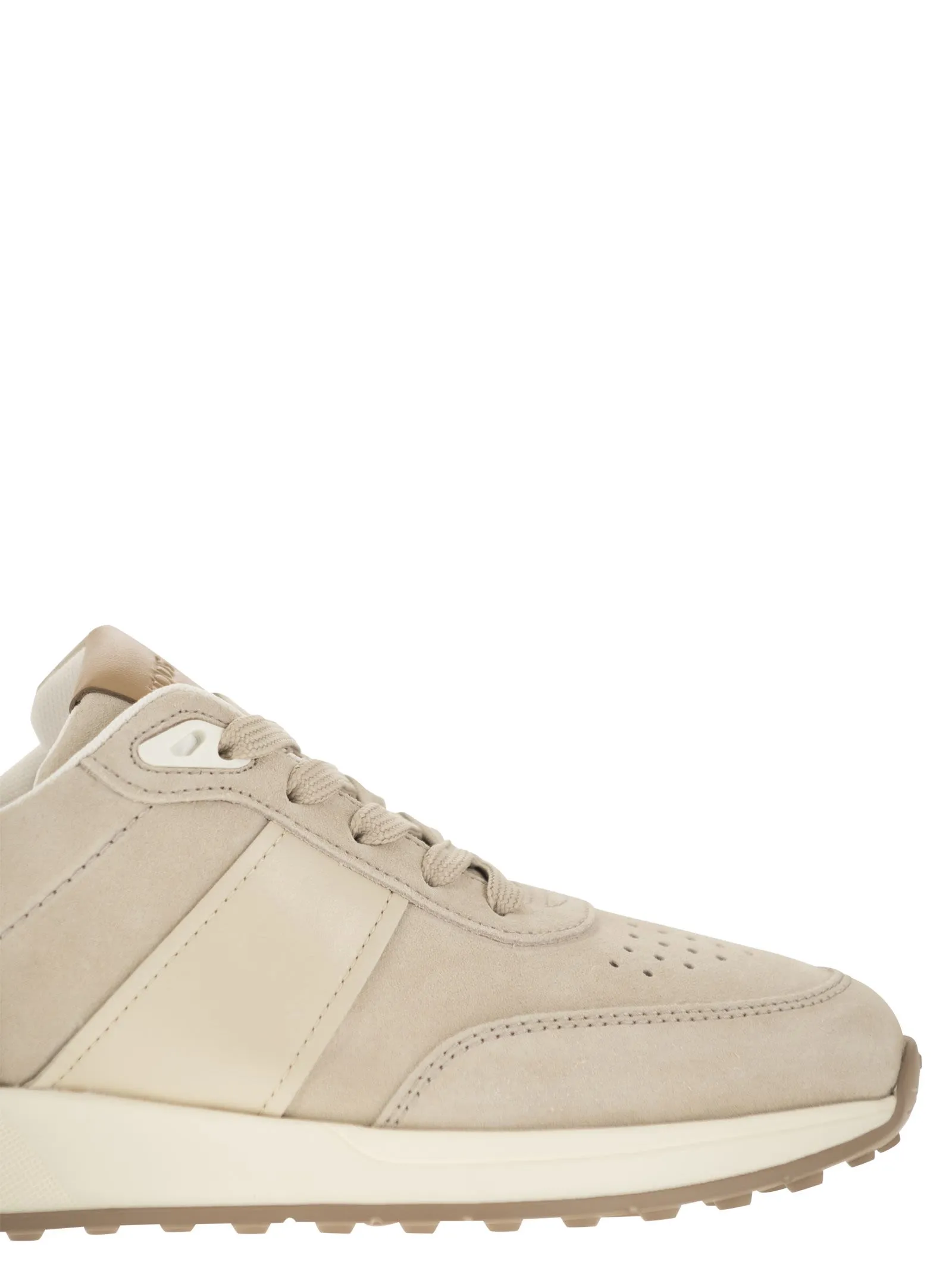 Sneakers in Pelle Scamosciata
