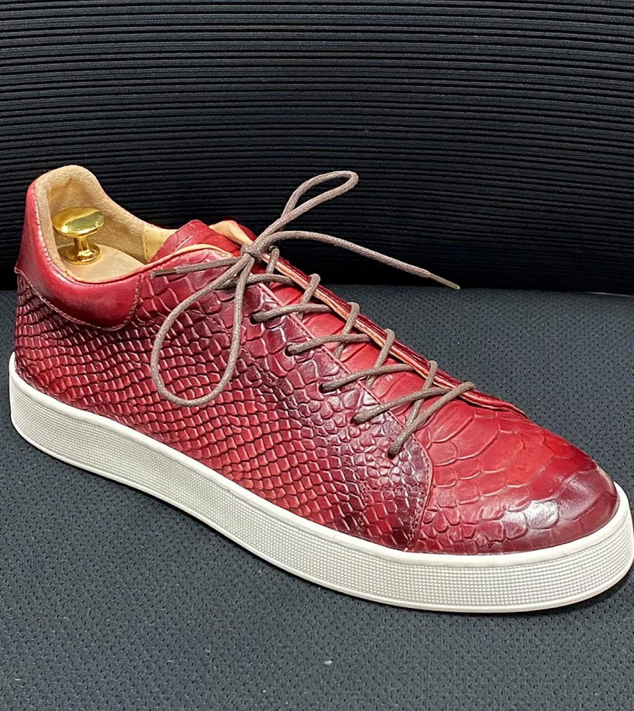 Sneakers Scarpe in pelle da uomo Scarpe da uomo Scarpe da uomo in vera pelle taglia 50 Sneakers Scarpe casual in pelle