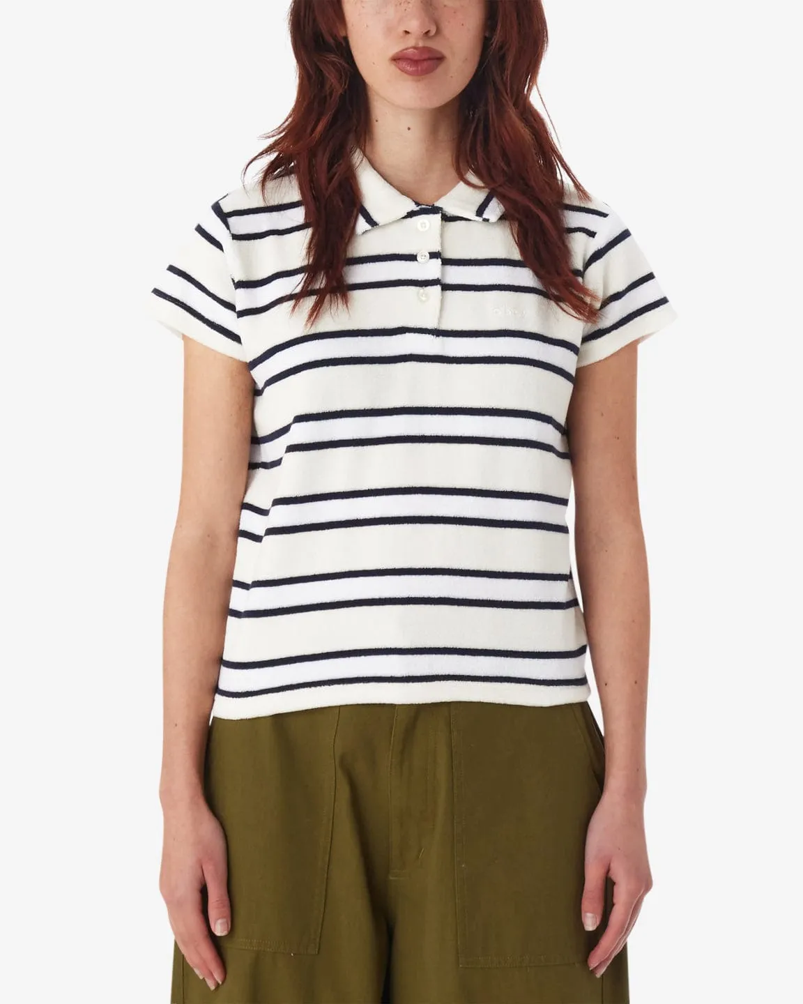 Sol Stripe Polo Ss