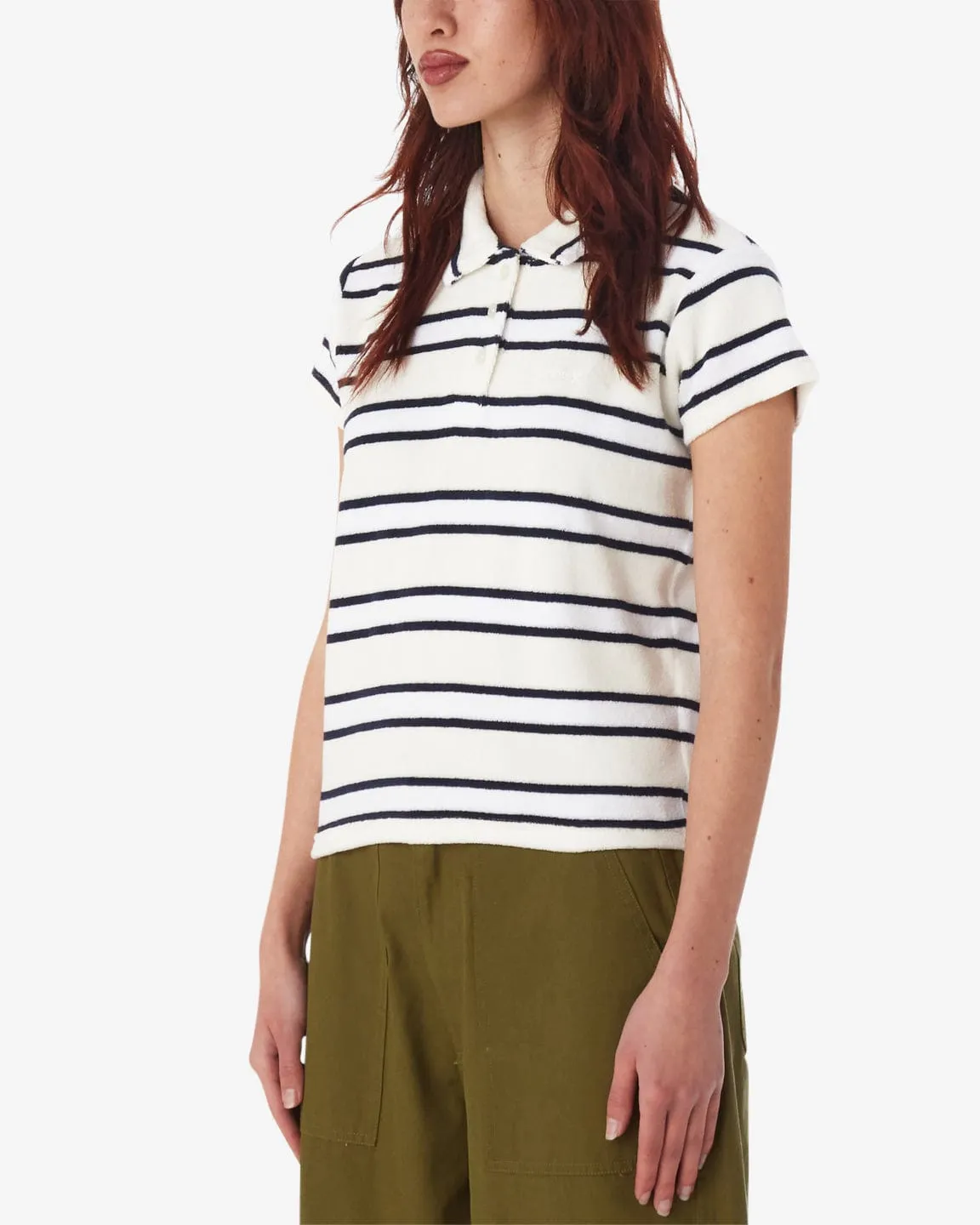 Sol Stripe Polo Ss