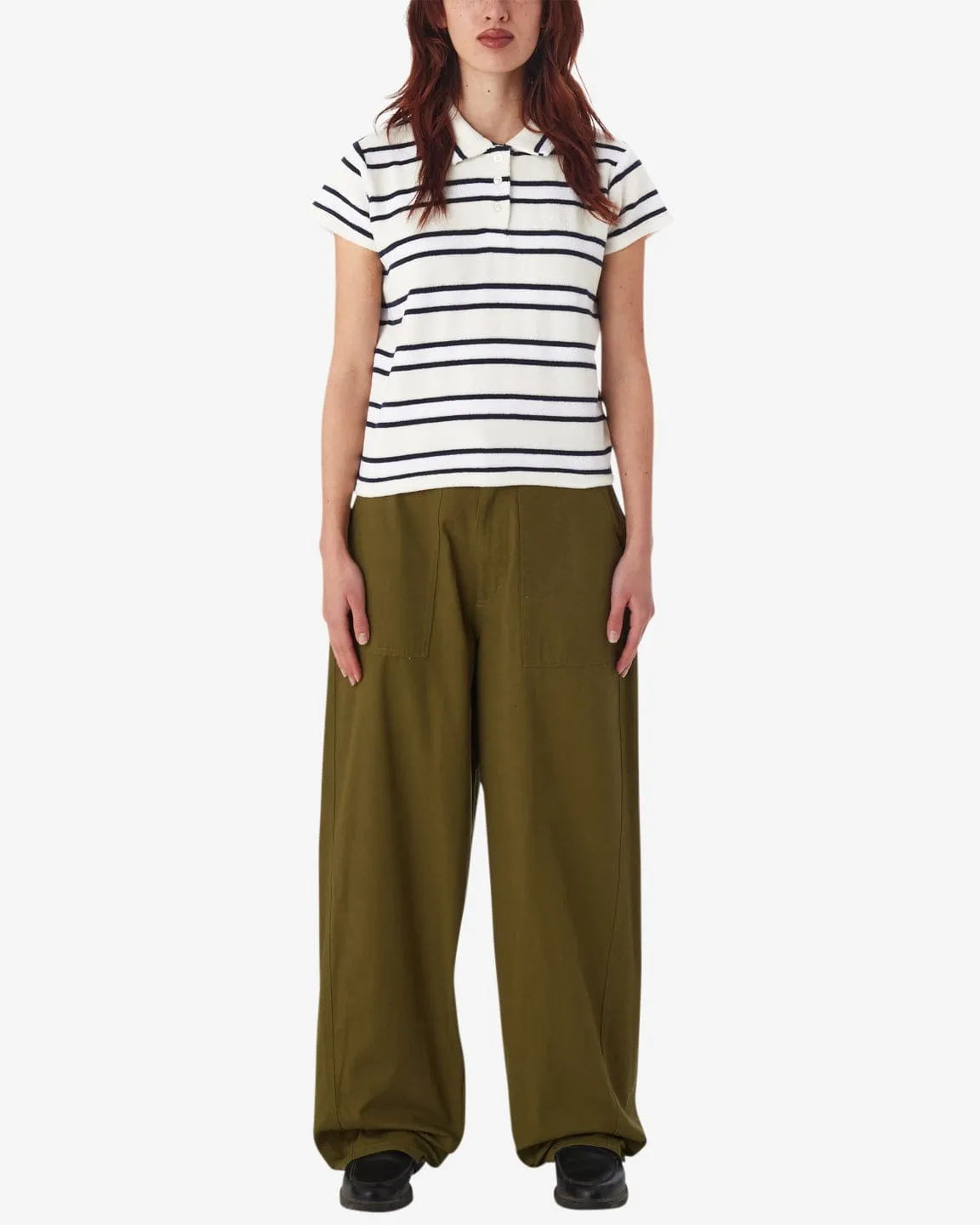 Sol Stripe Polo Ss