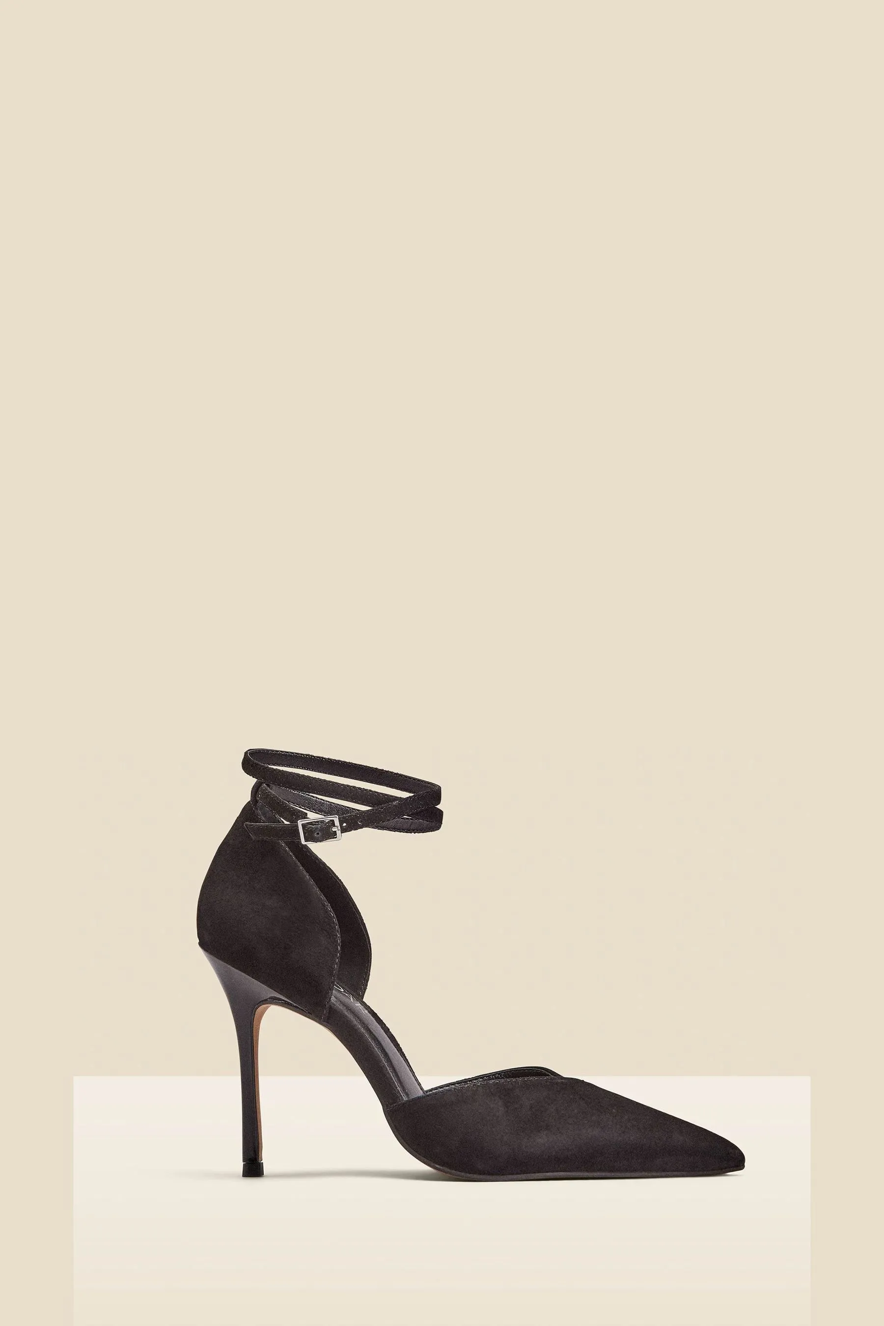 Sosandar - Décolleté in pelle con Scarpe e cinturino alla caviglia con tacco svasato