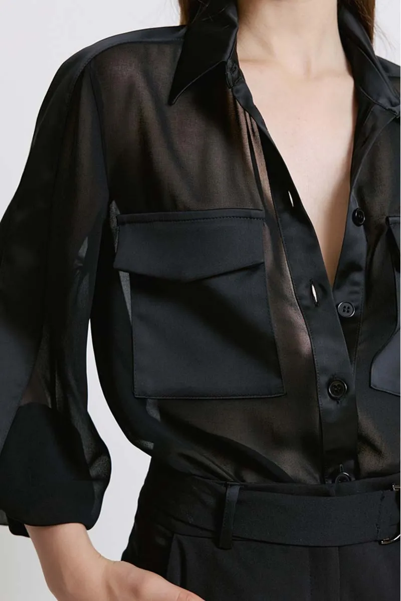 SPELL CAMICIA ML CASUAL