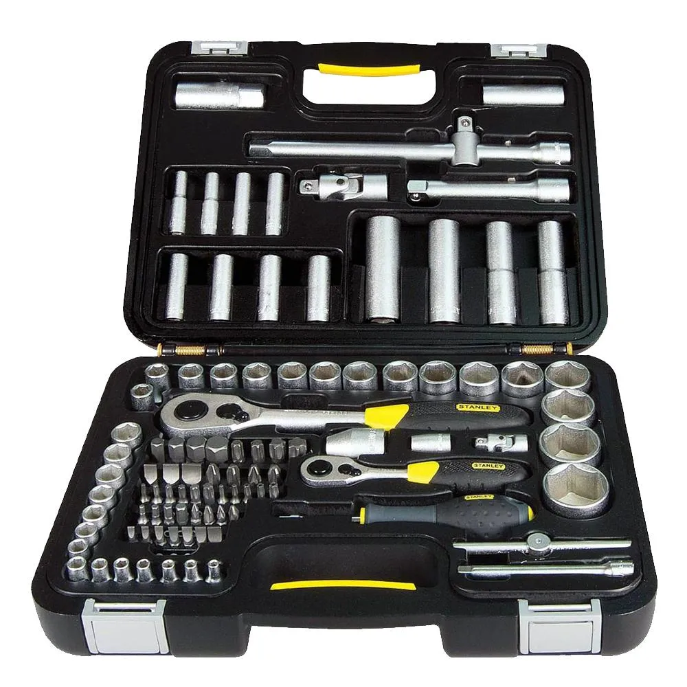 Stanley - Set 96 Chiavi a Bussola ed Accessori 