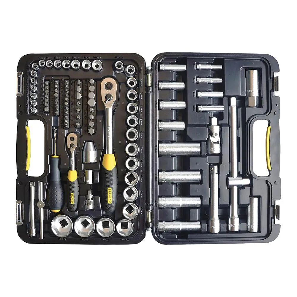 Stanley - Set 96 Chiavi a Bussola ed Accessori 