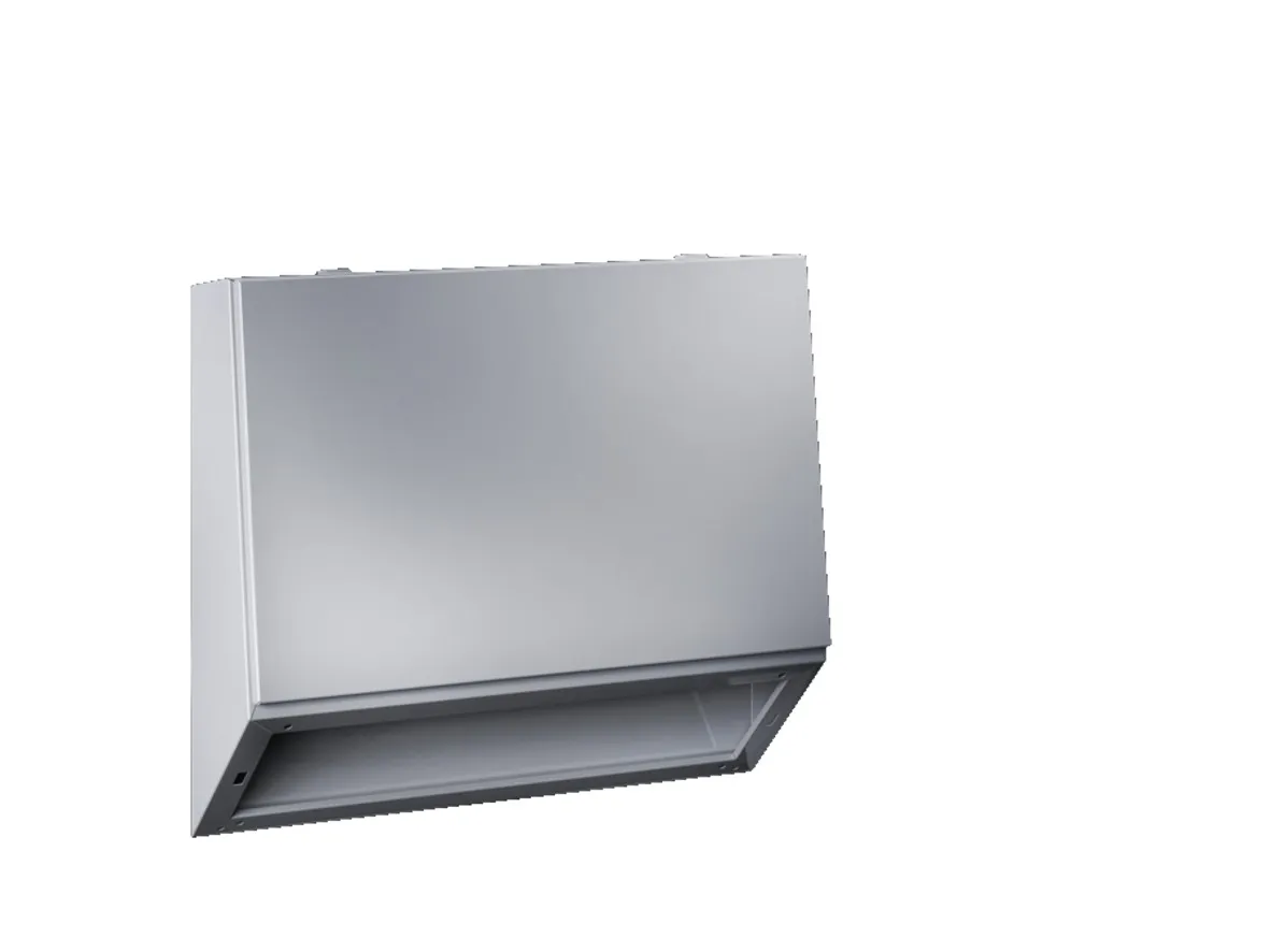 Supporto da pavimento Rittal, porta singola, in Lamiera d'acciaio, Grigio, 700 x 600 x 240mm, IP55