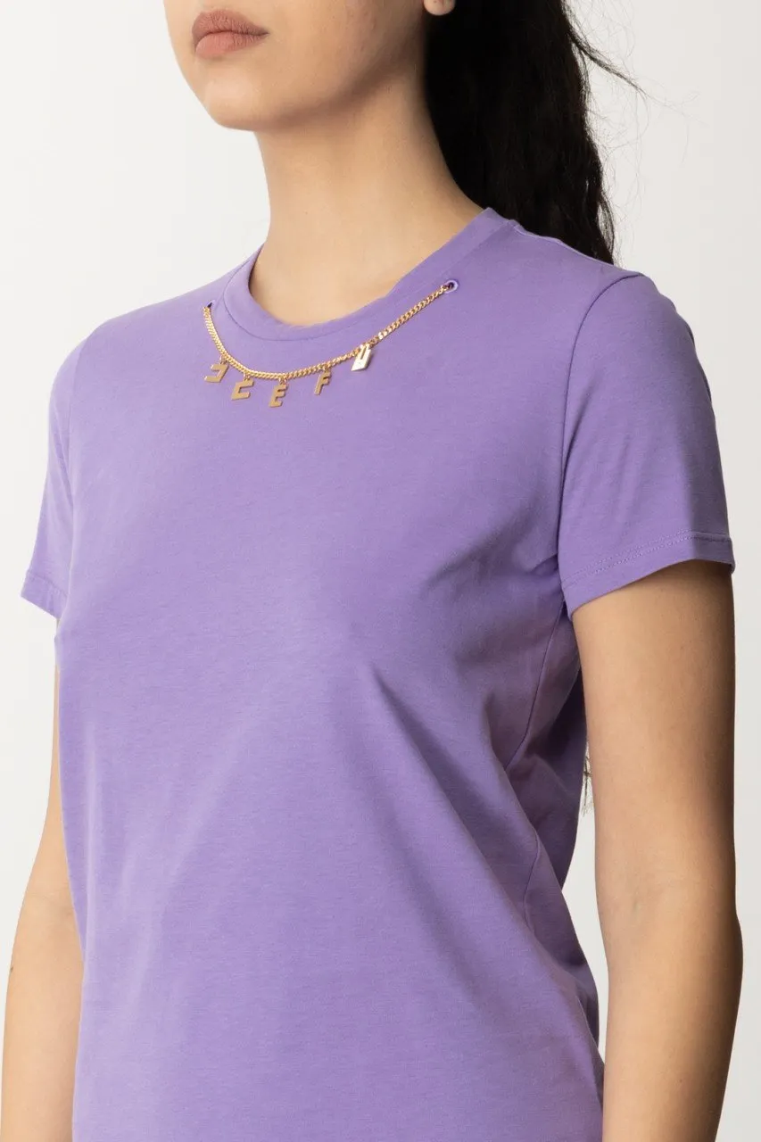 T-shirt con collana con charms IRIS