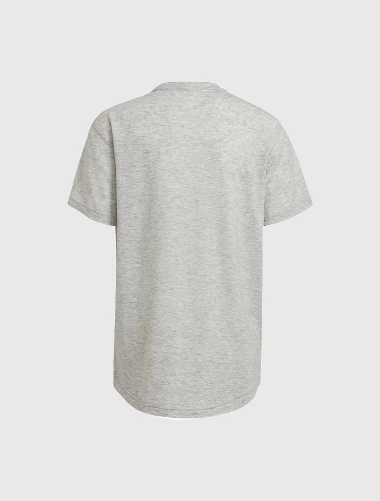 T-shirt Manica Corta Sportiva Adidas - Bianco